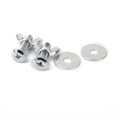 Maxbell 4xRetaining ScrewFitting Screws for Bird House Cages Parrot Breeding Box