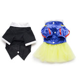Maxbell Maxbell Pet Dog Tux Suit Wedding Costume Puppy Stylish Clothes Bow Tie Collar XL