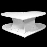 Maxbell Acrylic Heart Shaped 15 Holes   Holder Cake Pop Display Stand 1 Set
