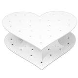 Maxbell Acrylic Heart Shaped 15 Holes   Holder Cake Pop Display Stand 1 Set