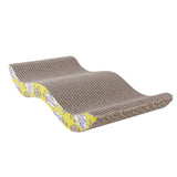 Maxbell Maxbell M-Shape Wave Corrugated Board Cat Scratcher Seize Scratch Pad Catnip Bed