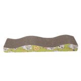 Maxbell Maxbell Wave Curved Corrugated Board Cat Scratcher Seize Scratch Pad Catnip Bed