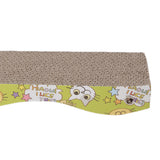 Maxbell Maxbell Wave Curved Corrugated Board Cat Scratcher Seize Scratch Pad Catnip Bed