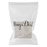 Maxbell 6xMagiDeal Adhesive Silicone Semicircle Feet Bumper Door Furniture 100pcs