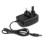Maxbell UK Plug AC 100-240V to DC 5V 2A Power Supply Charger Converter Adapter 5.5mm