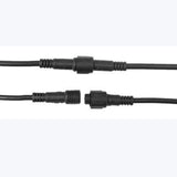 Maxbell 50cm Waterproof LED Lamp 3 Cores Male/Female Plug Cables Wire 1pcs