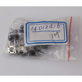 Maxbell 4x6X6X8mm Momentary Tactile Push Button Switch Tact Switches 10pcs