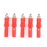 Maxbell 4mm Insulated Banana Plug Socket Jack Connectors New 10 Pairs Red+Black - Aladdin Shoppers