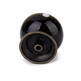 Maxbell Ceramic Dot Door Knob Handle Drawer Cupboard Wardrobe Porcelain Pull 2 pcs