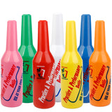 Maxbell Practice Cocktail Shaker Bar Drink Spirits Martini Mixer Bottle Red