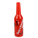 Maxbell Practice Cocktail Shaker Bar Drink Spirits Martini Mixer Bottle Red