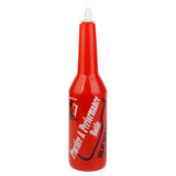 Maxbell Practice Cocktail Shaker Bar Drink Spirits Martini Mixer Bottle Red