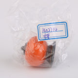 Maxbell 2 x Vintage Retro Round Drawer Cabinet Cupboard Door Pull Handle Knob Orange