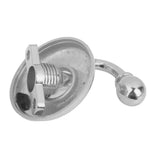 Maxbell 4x2x Curtain Drapery Tiebacks Holdbacks Wall Tassel Hook Holder Silver