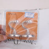 Maxbell 4x2x Curtain Drapery Tiebacks Holdbacks Wall Tassel Hook Holder Silver
