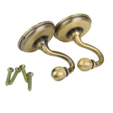 Maxbell 4x2x Curtain Drapery Tiebacks Holdbacks Wall Tassel Hook Holder Bronze
