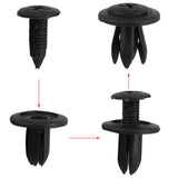 Maxbell 4xPack of 30 Nylon Screw Fasteners Retainers Clip 6mm Hole for GM 90467-06017