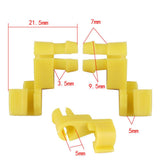 Maxbell 4xNylon Door Lock Clips for    69293-12040 15Pcs