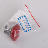 Maxbell 4xHeart Shaped Ceramic Door Drawer Cabinet Handle Pull Knob Hardware Red_S