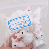 Maxbell 4xMiniature Resin Dollhouse Bonsai Garden Ornament Landscape Rabbits 10pcs
