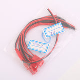 Maxbell 15cm JST 2P Male/Female Connector Plug Lead Cable Silicon Wire 5 Pairs