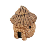 Maxbell Maxbell Hut Aquarium Underwater Ornament Landscape Fish Tank Decor Retro Yellow