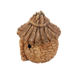 Maxbell Maxbell Hut Aquarium Underwater Ornament Landscape Fish Tank Decor Retro Yellow
