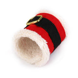 Maxbell 4pcs Christmas Napkin Rings Serviette Holder Wedding Banquet Dinner Decor