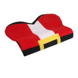 Maxbell Christmas Santa Belt Design Dog Bone Bed Pet Sleep Mat Cat Kitten Couch Pad