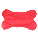 Maxbell Christmas Santa Belt Design Dog Bone Bed Pet Sleep Mat Cat Kitten Couch Pad