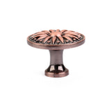 Maxbell Chic Round Knob Cabinet Drawer Door Pull Handle Retro Room Closet Copper