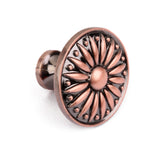 Maxbell Chic Round Knob Cabinet Drawer Door Pull Handle Retro Room Closet Copper