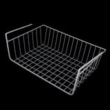Maxbell Wire Dish Drying Rack Under Shelf Cabinet Basket for Pants Fruits Food Organizer White - Aladdin Shoppers