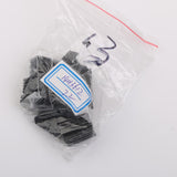 Maxbell 10Pcs Black 20x15x10mm Aluminum Heat Sink Cooling Fin for TO-220 Triode IC