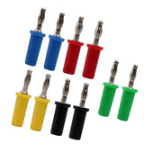 Maxbell 4x10pcs 4mm Banana Plug Male Connector for High Voltage Speaker Audio