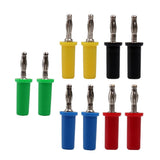Maxbell 4x10pcs 4mm Banana Plug Male Connector for High Voltage Speaker Audio