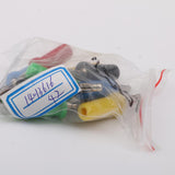 Maxbell 4x10pcs 4mm Banana Plug Male Connector for High Voltage Speaker Audio