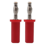 Maxbell 4x10pcs 4mm Banana Plug Male Connector for High Voltage Speaker Audio