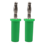 Maxbell 4x10pcs 4mm Banana Plug Male Connector for High Voltage Speaker Audio