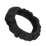 Maxbell 4xUniversal Breathable Mesh Cotton Car Steering Wheel Cover Black