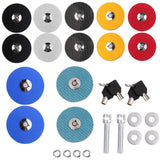 Maxbell Universal Racing Mount Bonnet Hood Latch Pin Lock Key Locking Kit Blue