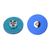 Maxbell Universal Racing Mount Bonnet Hood Latch Pin Lock Key Locking Kit Blue