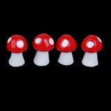 Maxbell 25x20x Miniature Mushroom Fairy Garden Terrarium Decor Bonsai Craft Red