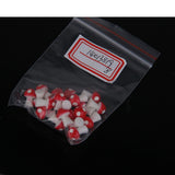 Maxbell 25x20x Miniature Mushroom Fairy Garden Terrarium Decor Bonsai Craft Red