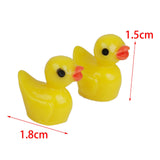 Maxbell 40xMiniature Dollhouse Fairy Garden Micro Landscape Decor - Duck 20pcs