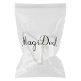 Maxbell 4xBeaded Metal Clothes Trousers Hanger Hook for Children White