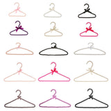 Maxbell 4xBeaded Metal Clothes Trousers Hanger Hook for Children White