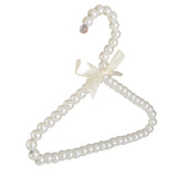 Maxbell 4xBeaded Metal Clothes Trousers Hanger Hook for Children White