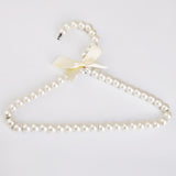 Maxbell 4xBeaded Metal Clothes Trousers Hanger Hook for Children White