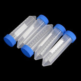 Maxbell 15pcs 10+15+50ml Plastic Graduated Centrifuge Tube Lab Test Sample Container